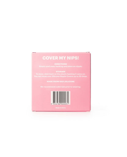 Booby Tape Silicone Nipple Covers – Reusable & Hypoallergenic