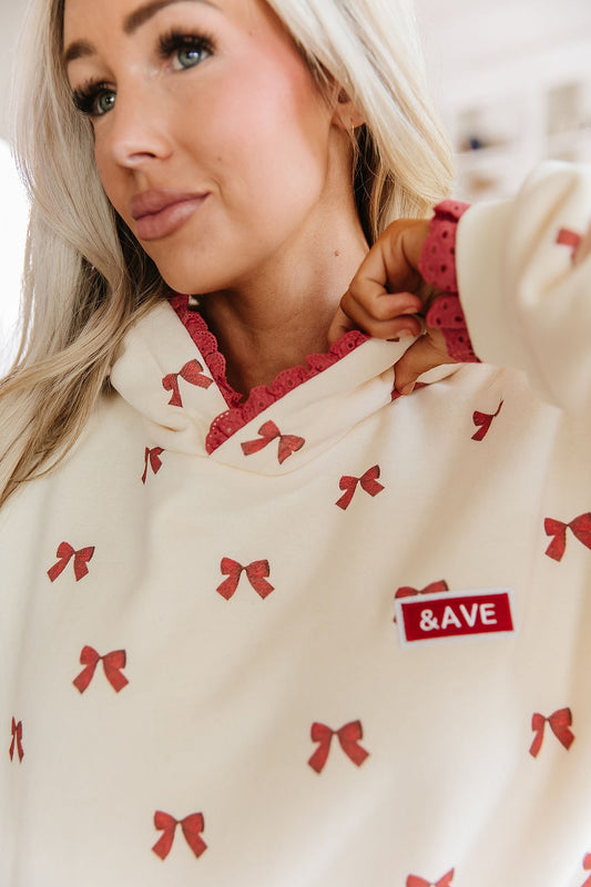 Preorder: Ampersand Avenue Comfort Zone Hoodie – Bundled In Bows