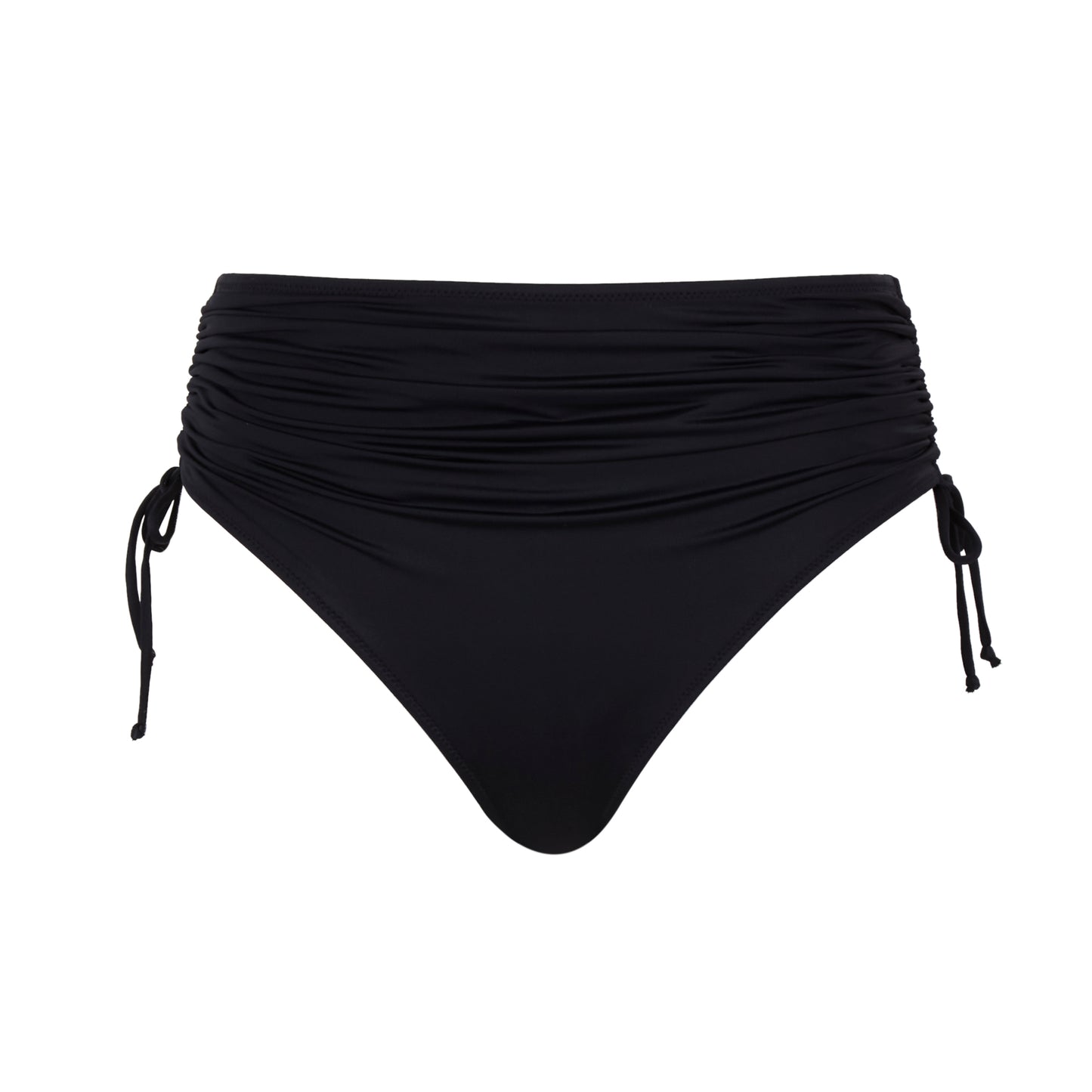 Panache Swim Midi Adjustable Bikini Bottom – Signature Black