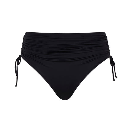 Panache Swim Midi Adjustable Bikini Bottom – Signature Black