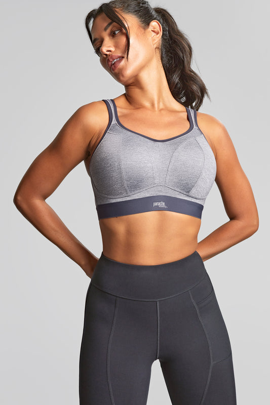 Boundless Non Wired Sports Bra (Charcoal)