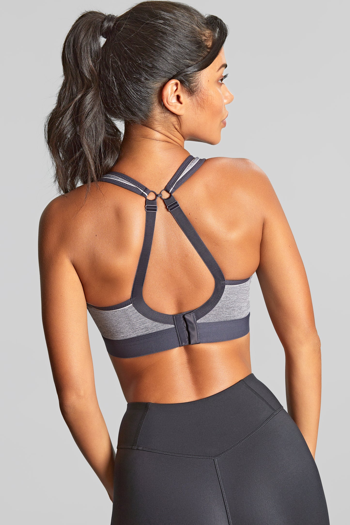 Boundless Non Wired Sports Bra (Charcoal)