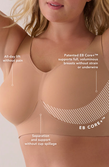 Evelyn & Bobbie Busty Bra – Wire-Free Full Bust Support