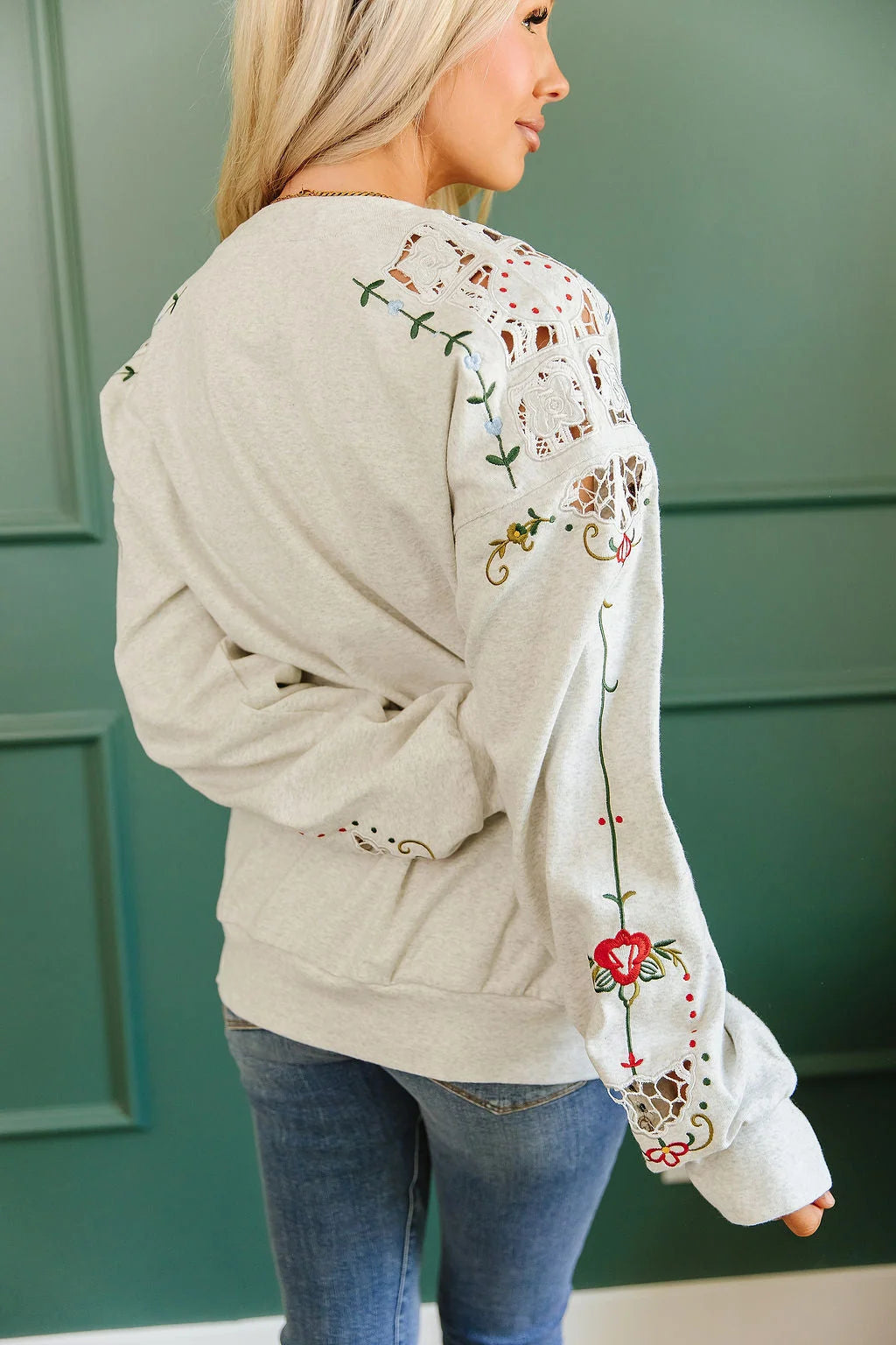 Preorder: University SideSlit Pullover - First Frost