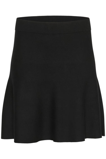 Kaffe Curve Melina skirt knee-length knit plus size on a white background