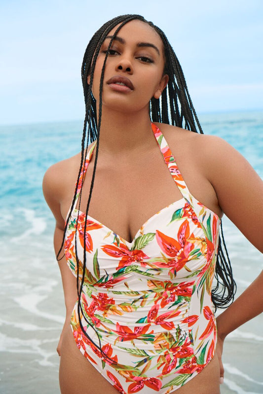 Tanzania Calm Tropics Control Swimsuit (38–44 Band)