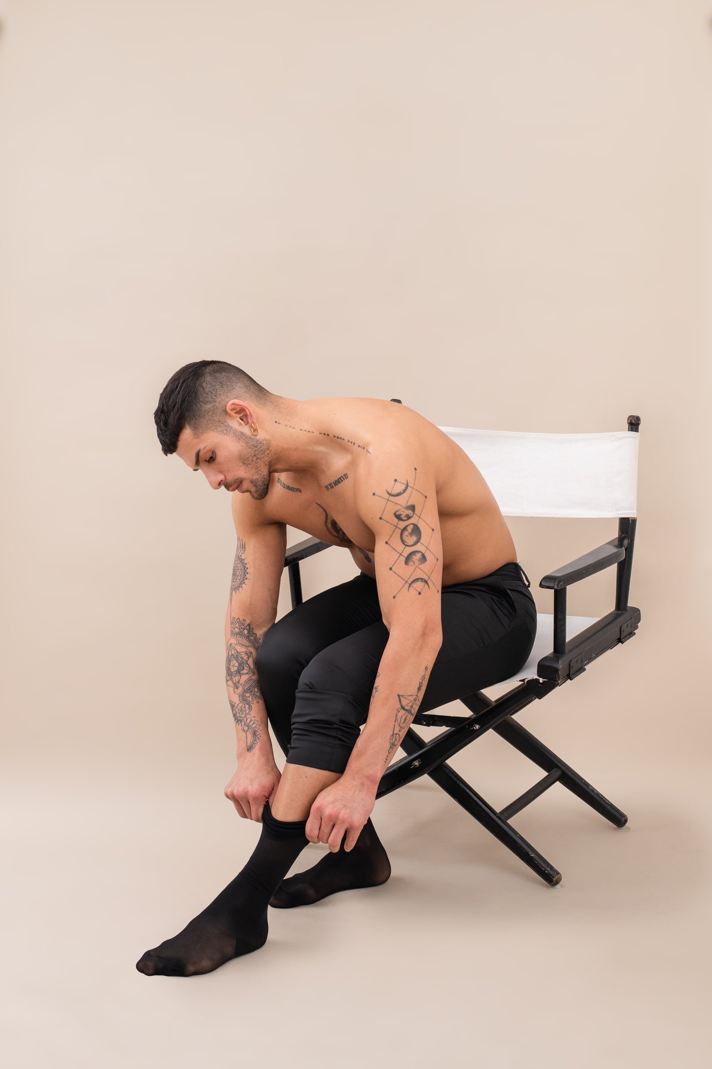 Knee-High Compression Socks