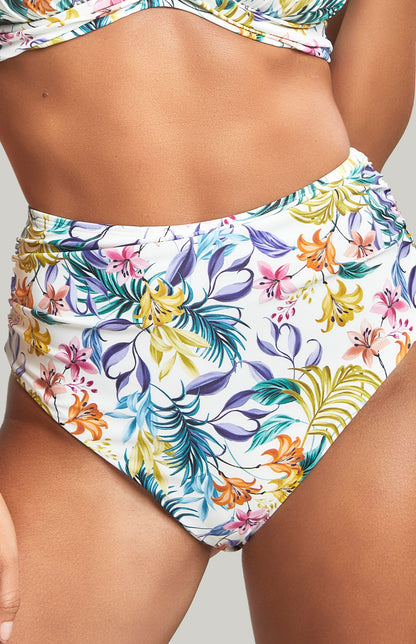 Botanical High Waist Swim Brief