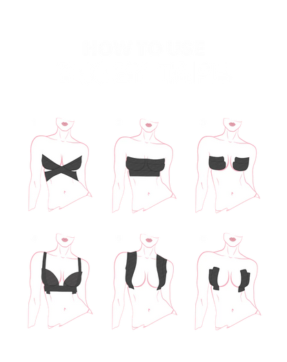 Booby Tape Extra Wide Black