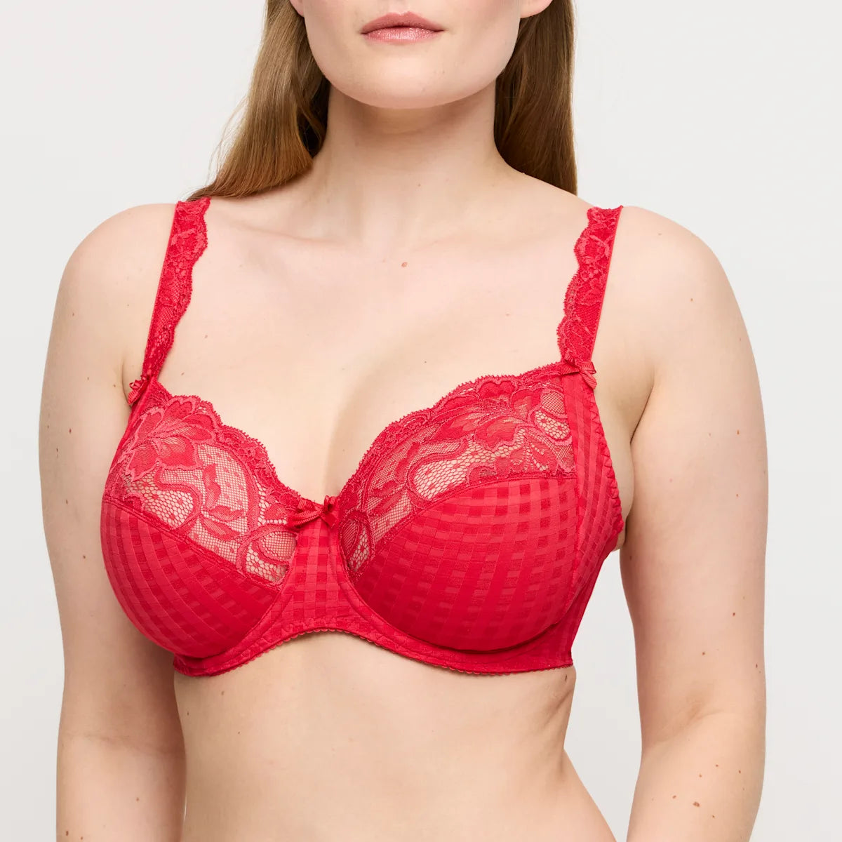 Madison Full Cup Wire Bra in Scarlett