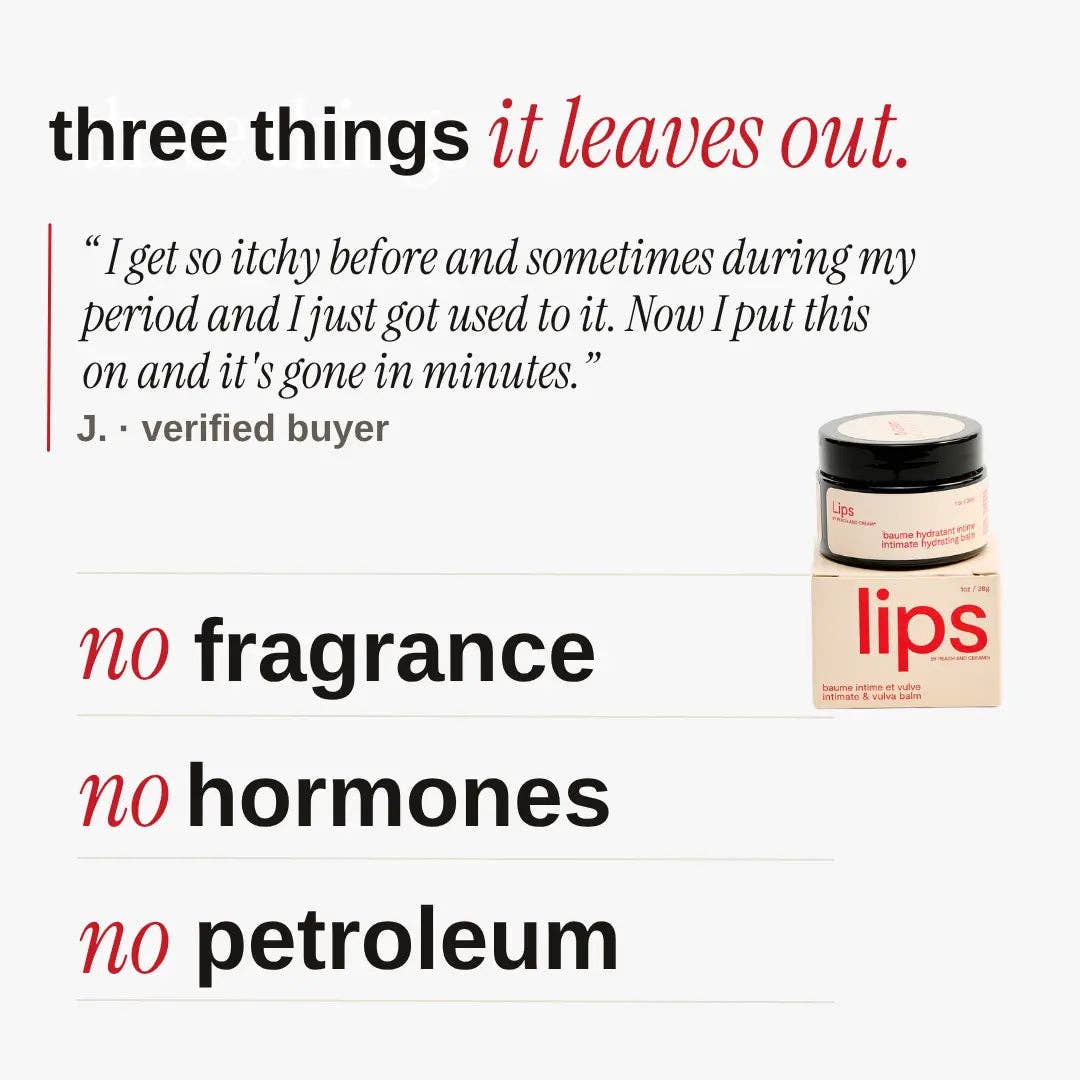 Vulva balm : lips