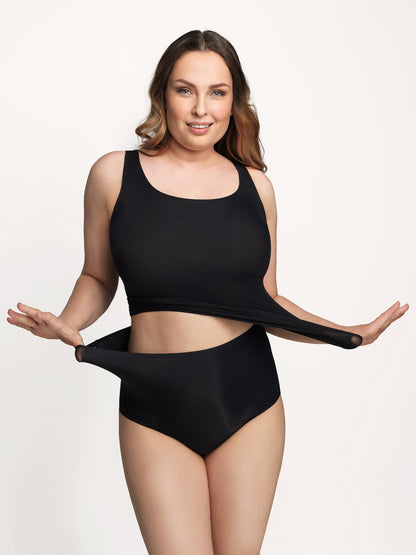 Kylie Seamless High-Waist Panty — Extended Size (L–4XL)