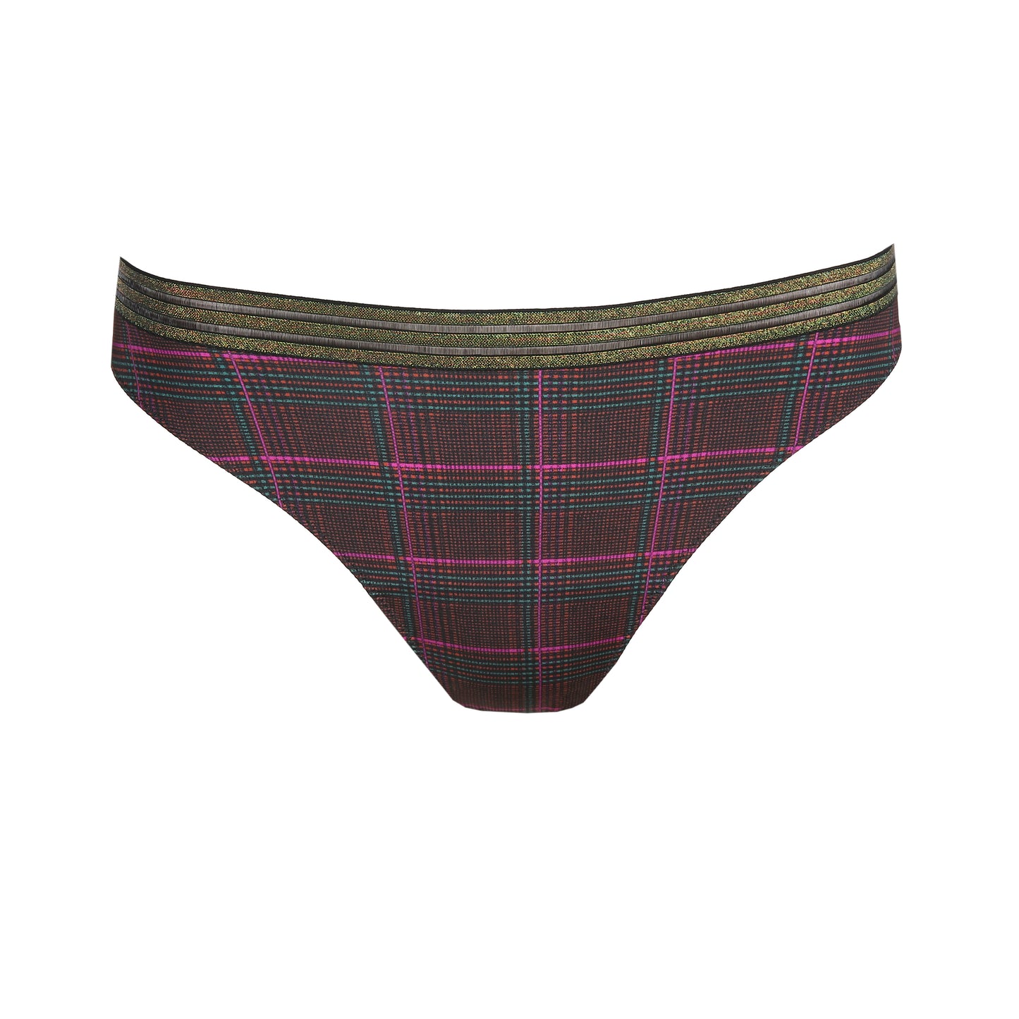 Princess Bay Italian Check Thong