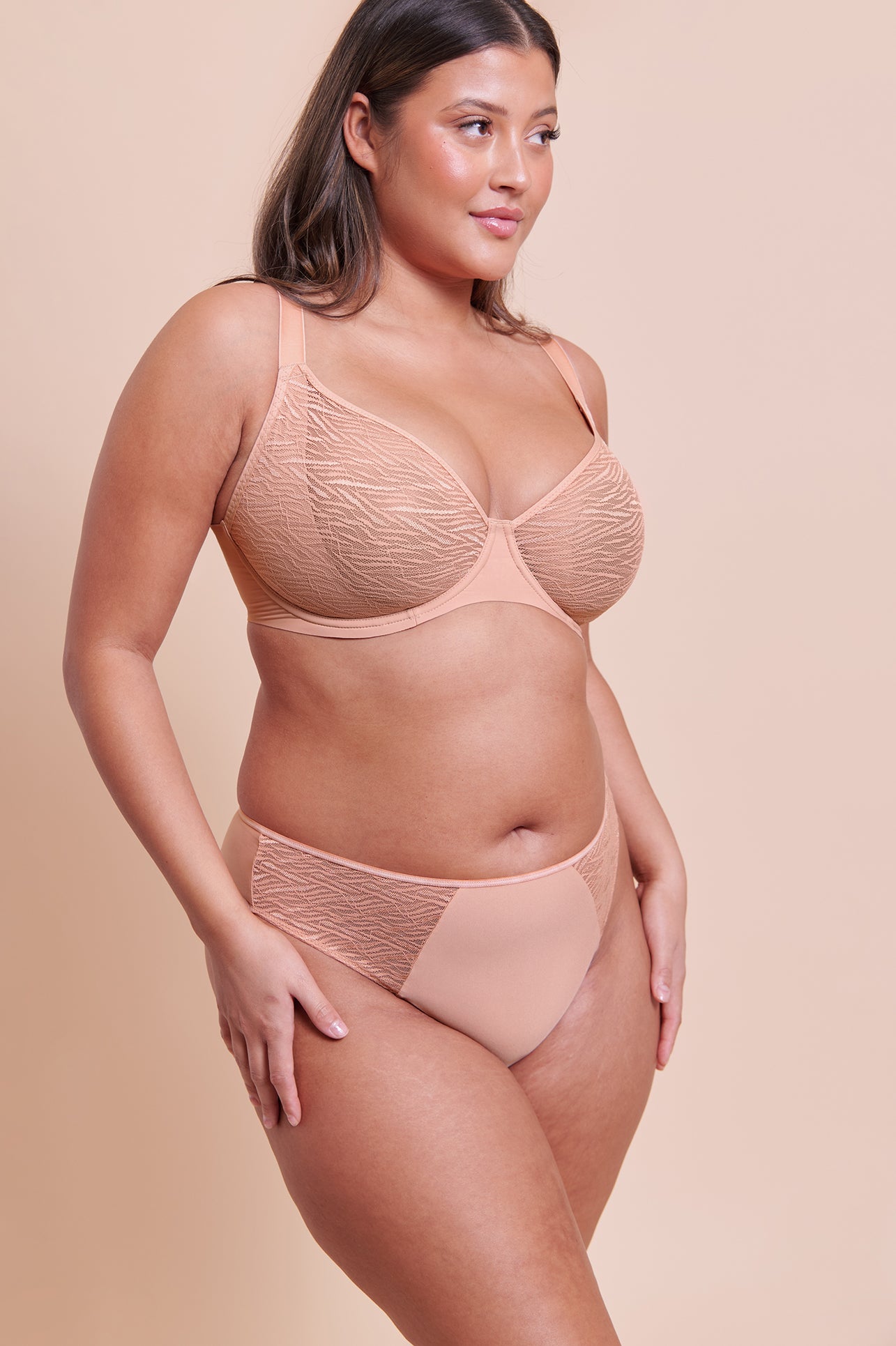 Smoothie Lace Moulded Balcony Bra