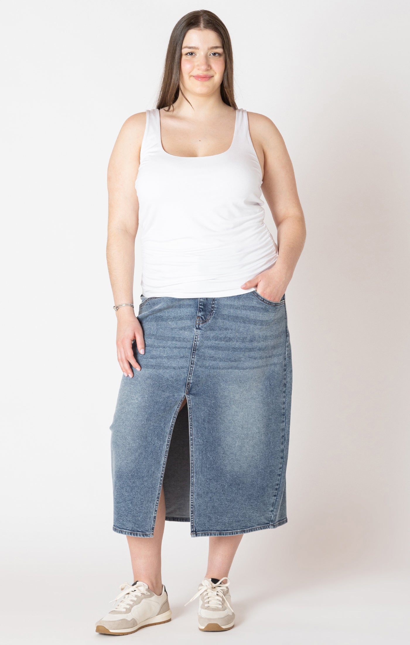 The Isla Ruched Tank
