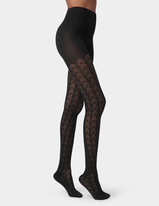 Pointelle Sweater Tights