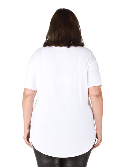 V-Neck Plus Size Tee