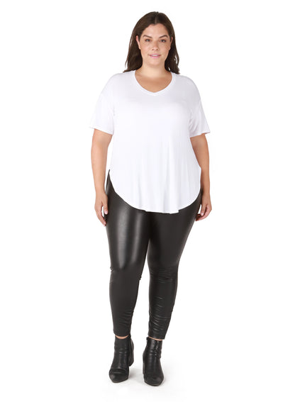 V-Neck Plus Size Tee