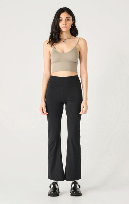Seamless Bra Tank – Black, White & New Taupe | Compressive Fit with Built-In Support
