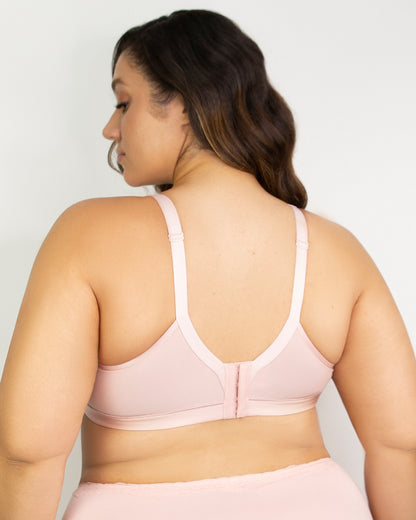 Curvy Couture Cotton Luxe Unlined Wireless Bra