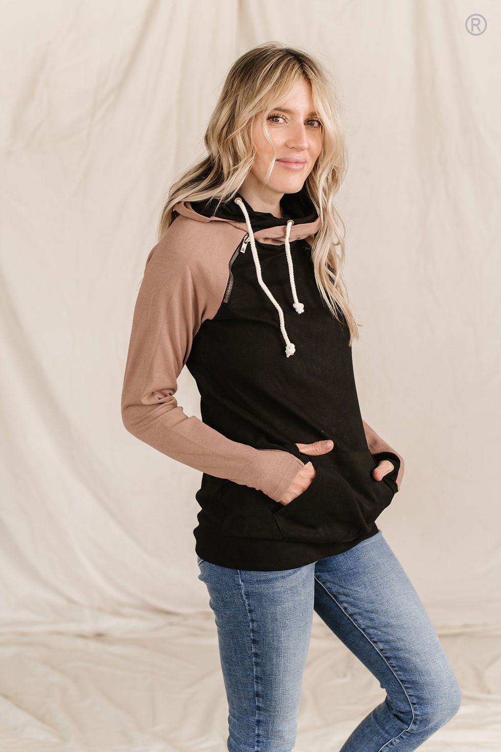 Basic DoubleHood™ Sweatshirt - Salt Lake City - Pinned Up Bra Lounge