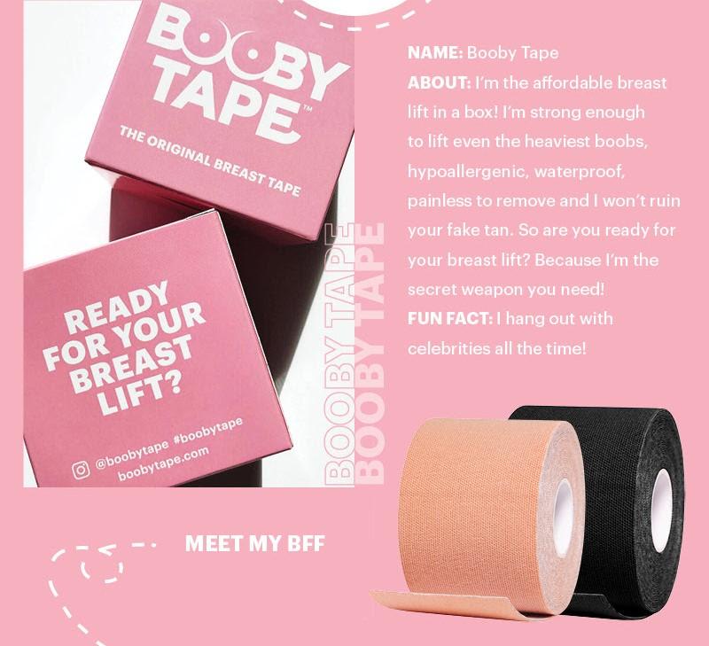 Breast and Body Tape 4 Breast Tape for Large Breast Lift & Support -   Norway