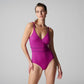 Calysta Wireless Padded One Piece Swimsuit (Ships February 15th) - Pinned Up Bra Lounge