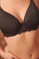 Caresse 3D Spacer Shaped -Black - Pinned Up Bra Lounge