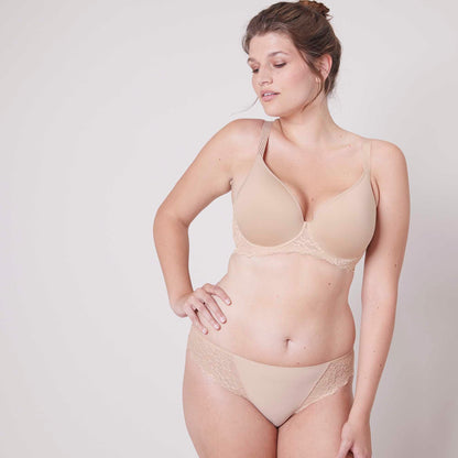 Caresse 3D Spacer Shaped -Peau rosée - Pinned Up Bra Lounge
