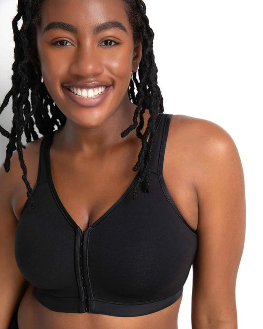 Cotton Luxe Front And Back Close Wireless Bra - Pinned Up Bra Lounge