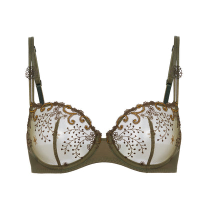 Délice Half Cup Bra - Pinned Up Bra Lounge