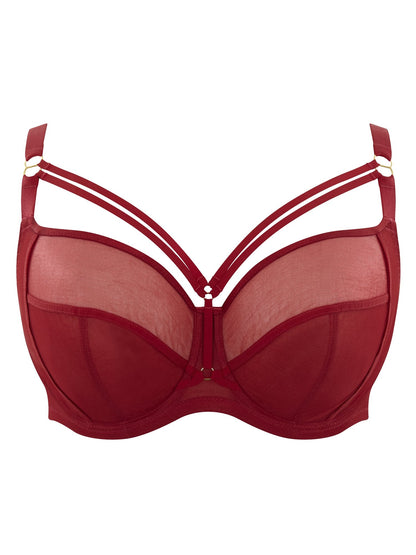 Dionne Full Cup Bra in Fiery Red- Sculptresse - Pinned Up Bra Lounge