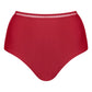 First Class Deep High Waist Bikini Brief - Pinned Up Bra Lounge