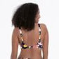 Hermine Bikini Top in Tropical Sunset - Pinned Up Bra Lounge
