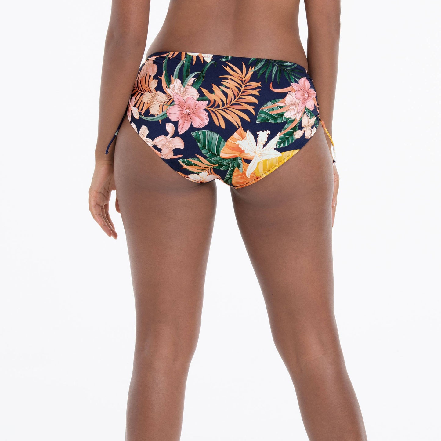 IVE Bikini Bottoms in Tropical Sunset - Pinned Up Bra Lounge