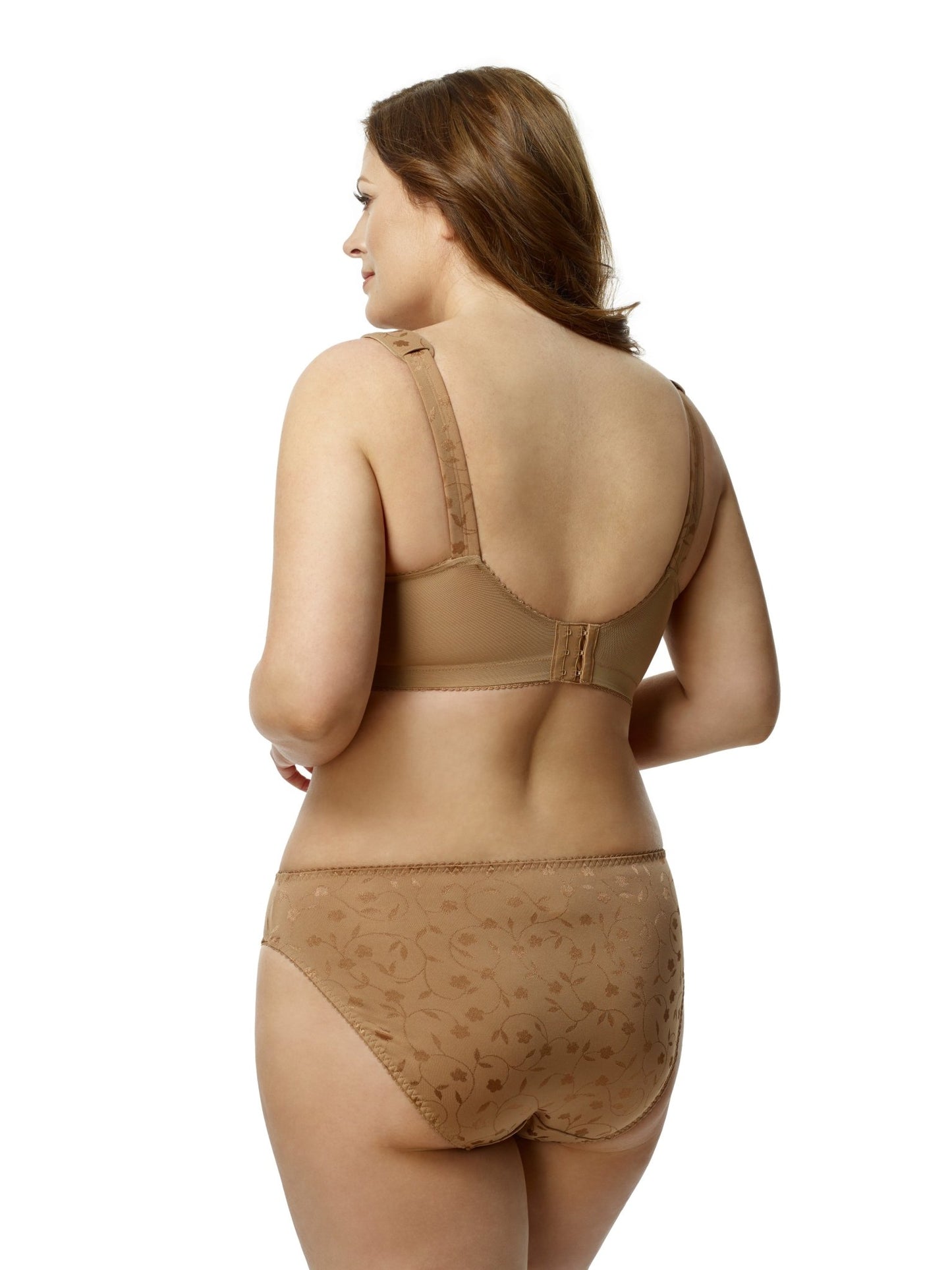 Jacquard Soft Cup in Mocha - Pinned Up Bra Lounge