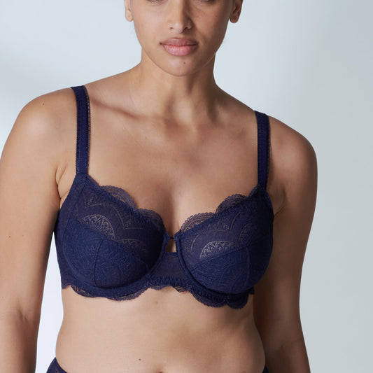 Karma Full Cup Bra in Midnight - Pinned Up Bra Lounge