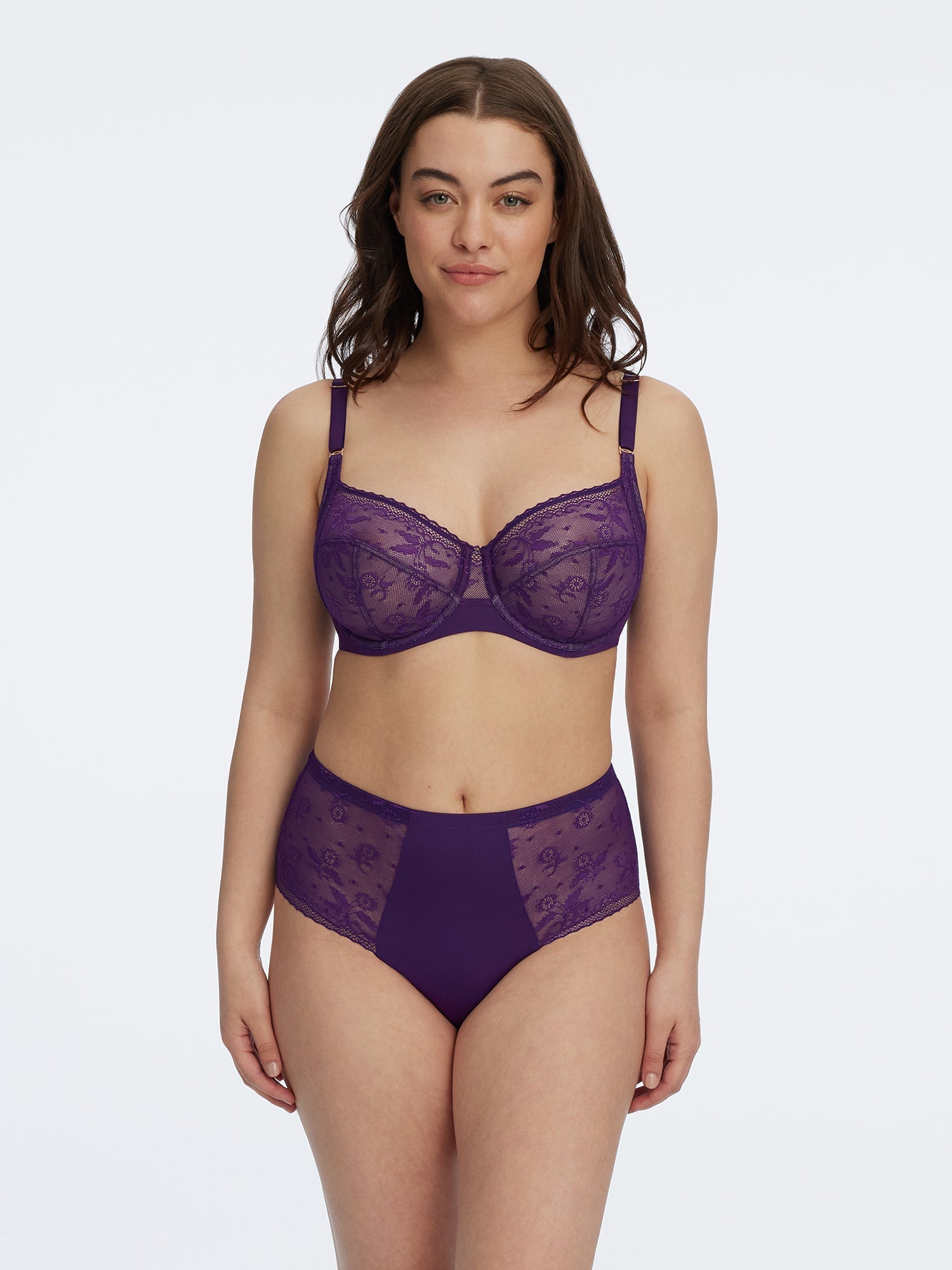 Lacy High Rise Brief - Pinned Up Bra Lounge