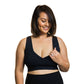 Love and Fit Everyday Luxe Nursing & Hands-Free Pumping Bra - Black - Pinned Up Bra Lounge