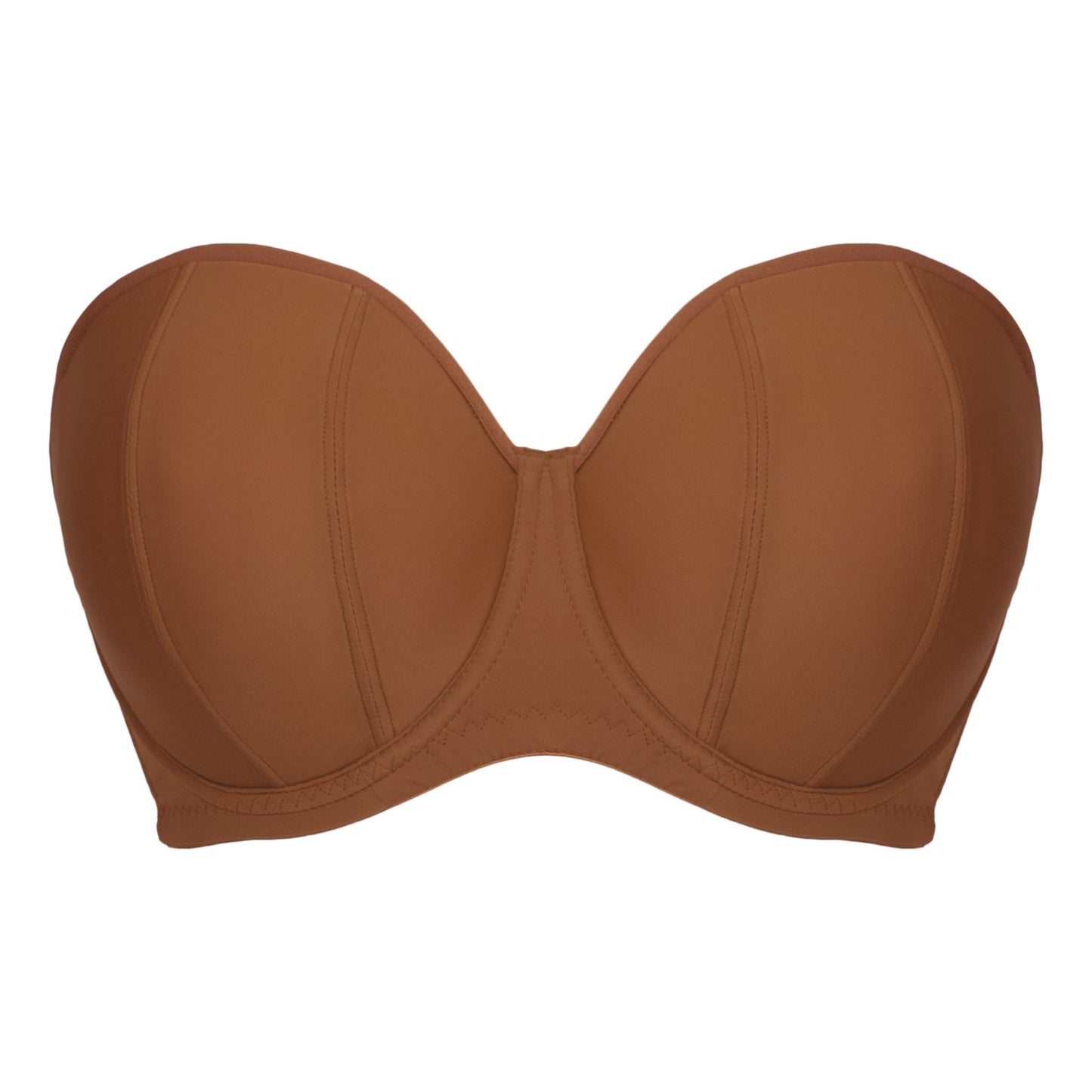 Luxe Strapless Bra- Caramel - Pinned Up Bra Lounge