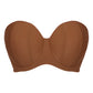 Luxe Strapless Bra- Caramel - Pinned Up Bra Lounge