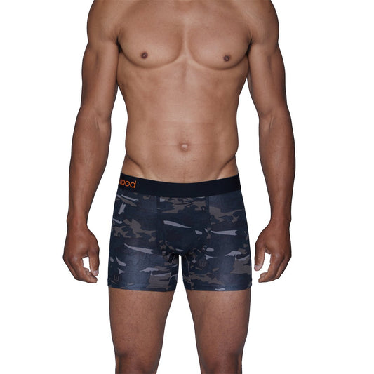 Men's Boxer Briefs with Fly from Wood - Pinned Up Bra Lounge