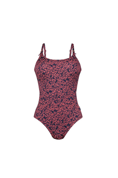 Mona Marble Beach Swimsuit - Pinned Up Bra Lounge