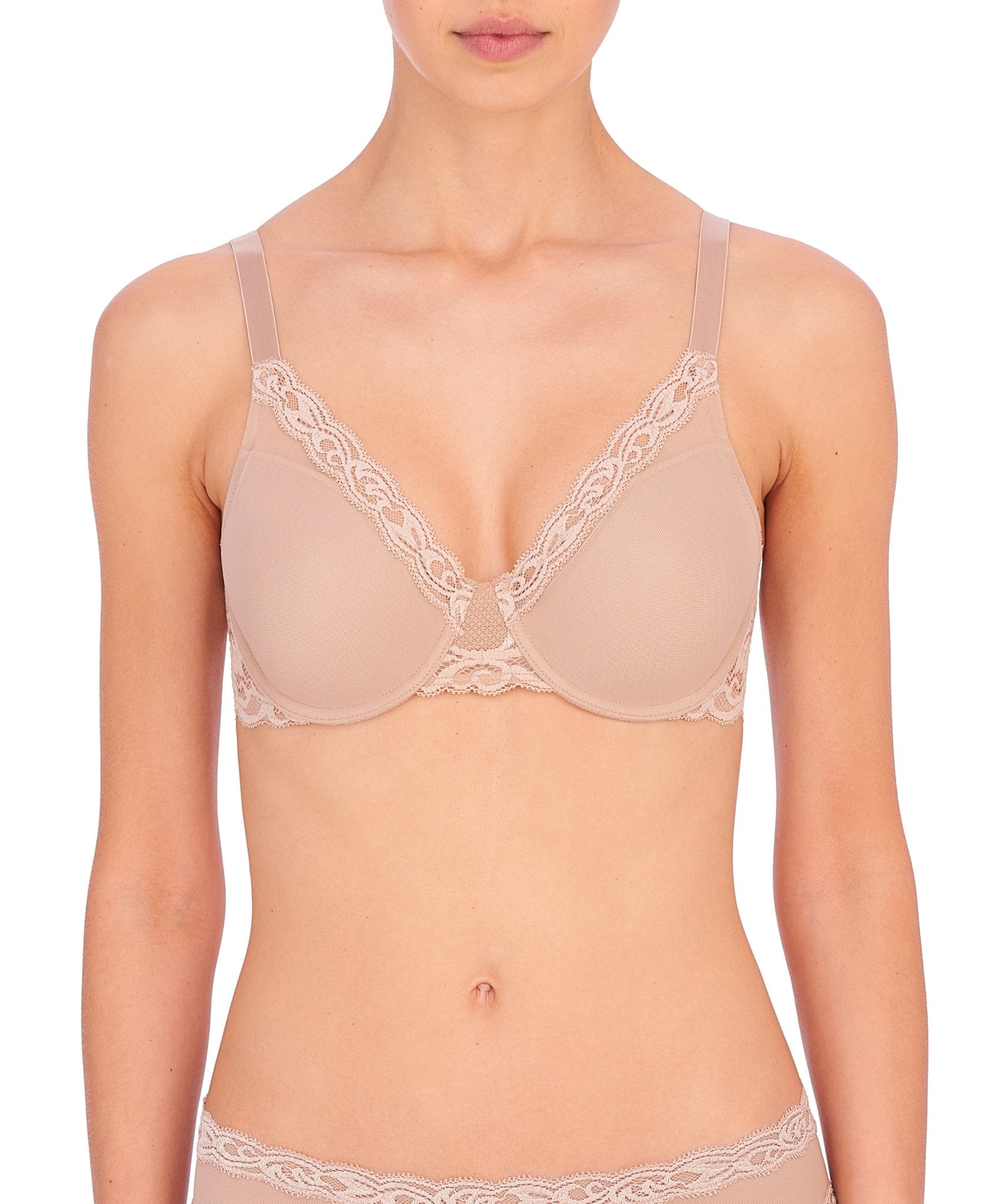 Natori Feathers Full Figure Contour Underwire Bra