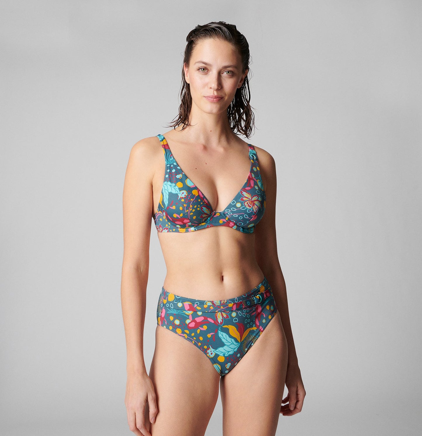 Neroli Retro Bikini Brief - Pinned Up Bra Lounge