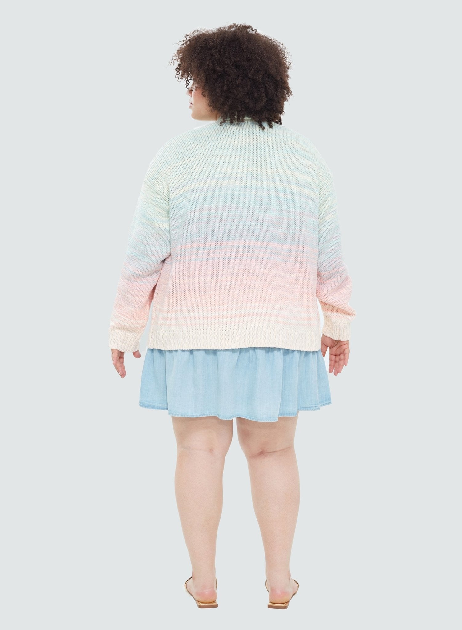 Ombre Cardigan (Pre order ships March 3rd) - Pinned Up Bra Lounge