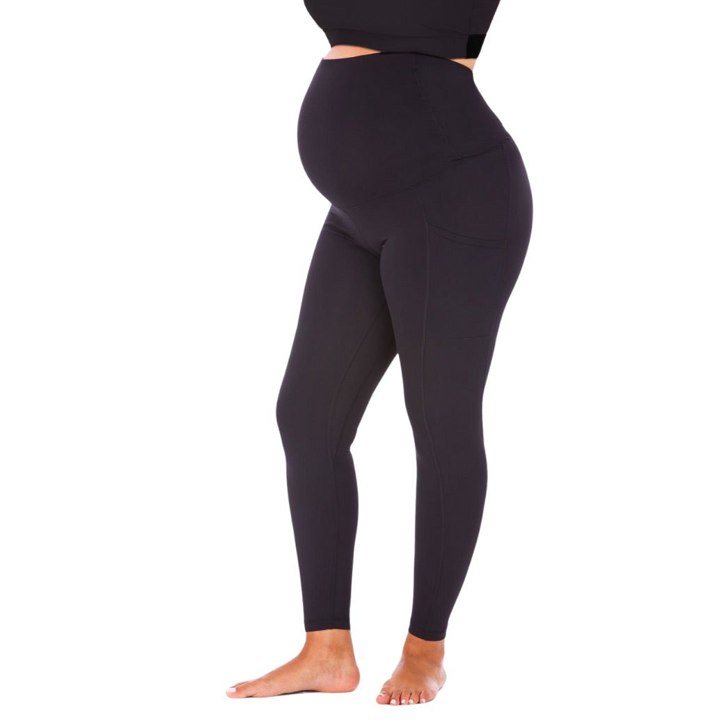 Premium Luxe Maternity Leggings 2.0 - Love and Fit - Pinned Up Bra Lounge
