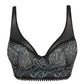Rose Sauvage Wired Triangle Bralette - Pinned Up Bra Lounge