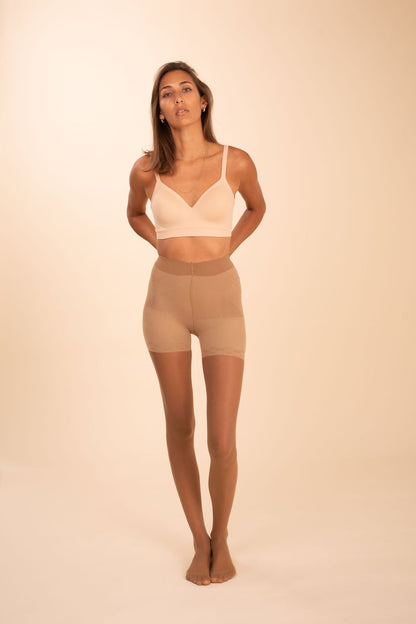 Sheer Contour Tights - Pinned Up Bra Lounge