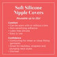 Soft Silicone Nipple Covers- Reusable - Pinned Up Bra Lounge